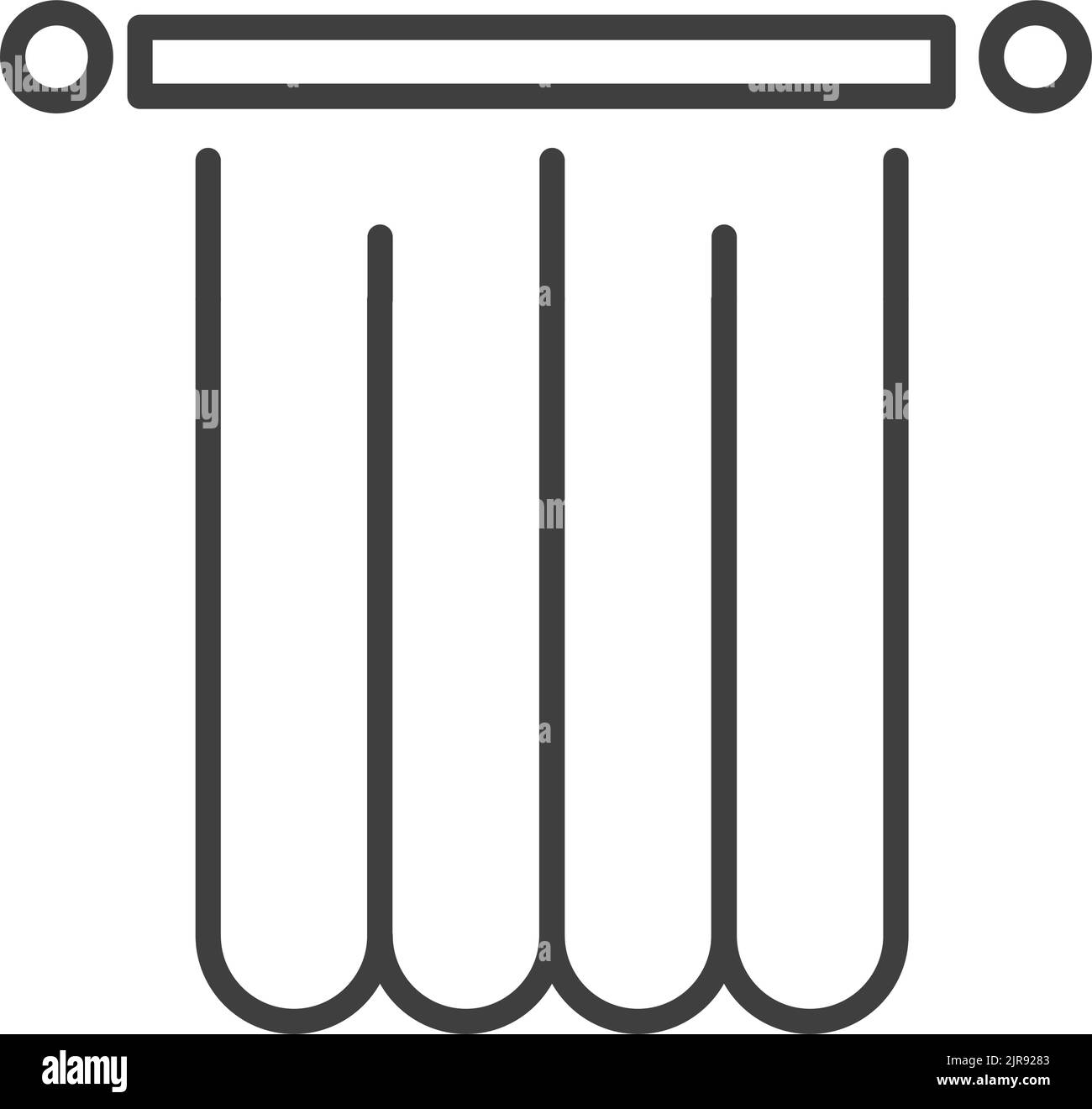 Textile for home, curtains for windows vector Stock Vector Image & Art