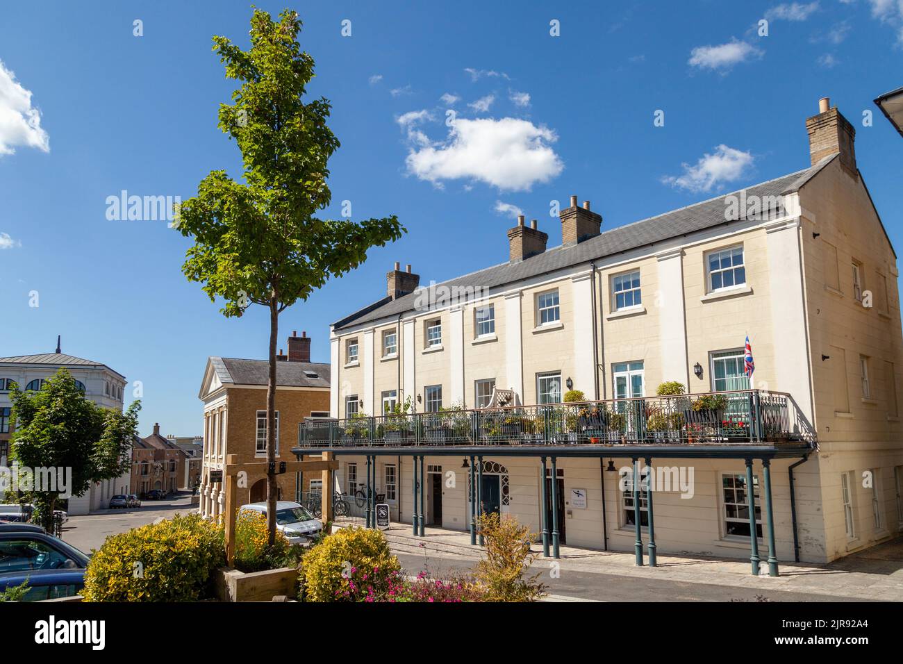 Housing in Poundbury, Dorchester, Dorset, England Stock Photo Alamy