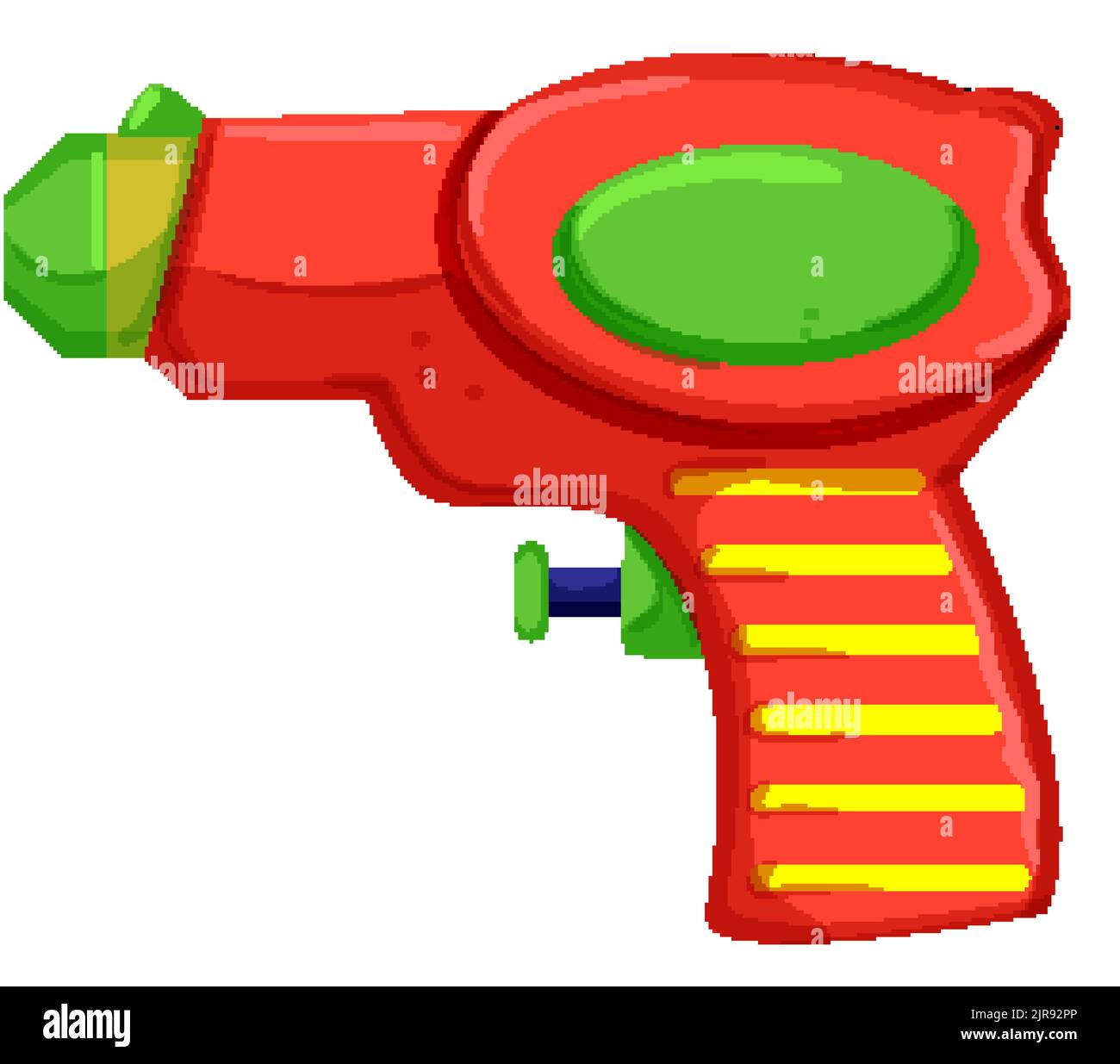 summer water gun toy cartoon vector illustration Stock Vector Image
