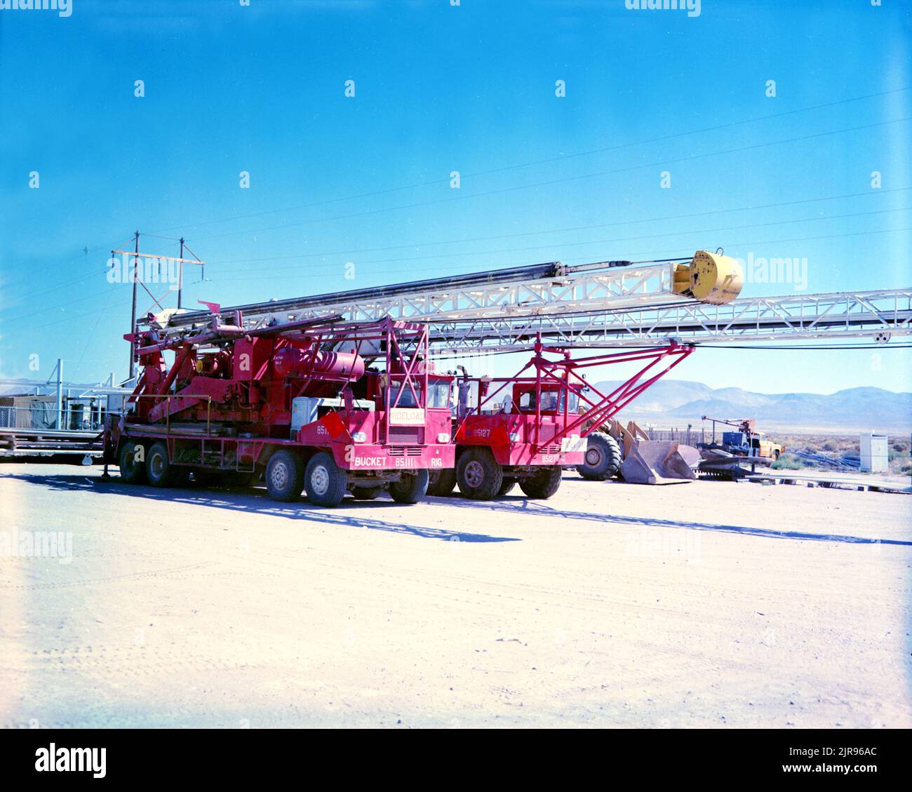 Nuclear Test Camera Rig A730182 U12E DRILL RIGS VOLLENDORF(Project Engineer) AUG 31 73 EG&G/NTS ...