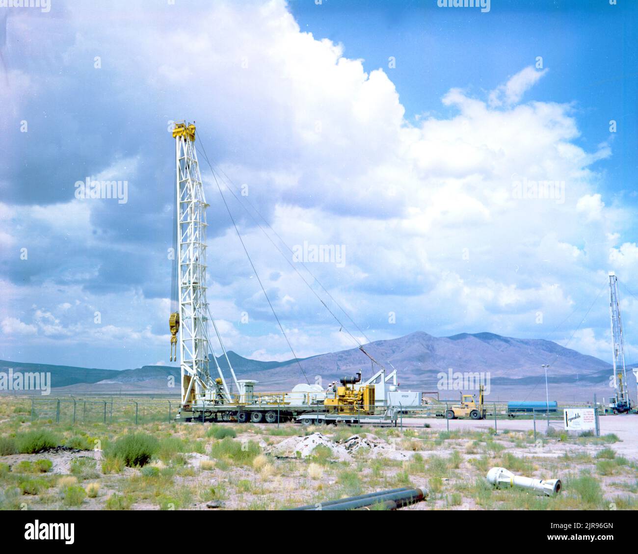 Nuclear Test Camera Rig A730152 NTS DRILL RIGS VINEY (Project Engineer) AUGUST 20 73 EG&G/NTS ...