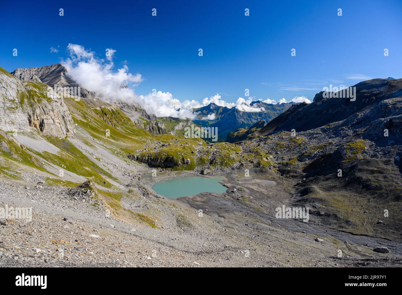 Tällisee in Tälli near Kandersteg in summer 2022 Stock Photo - Alamy