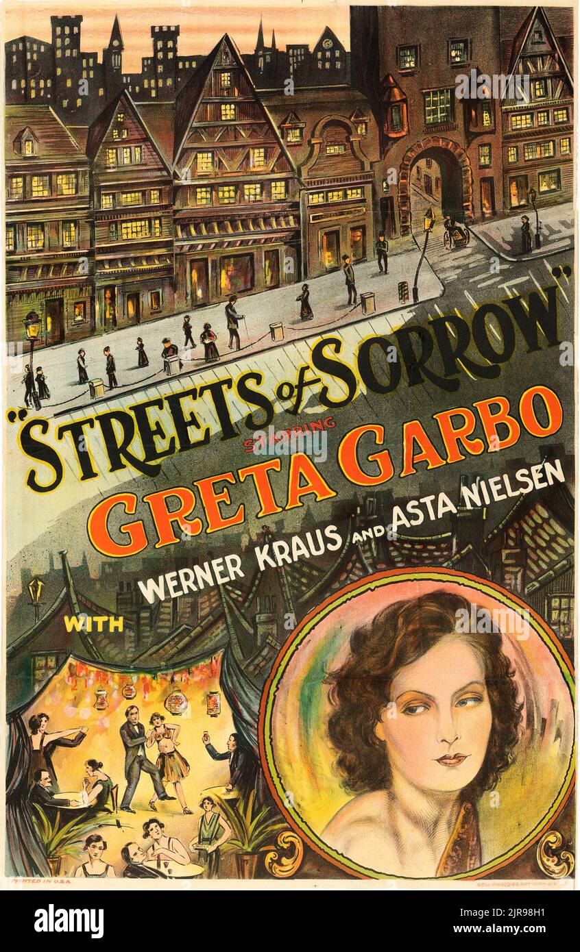 The Joyless Street (Film Arts Guild, 1927) Greta Garbo Stock Photo - Alamy