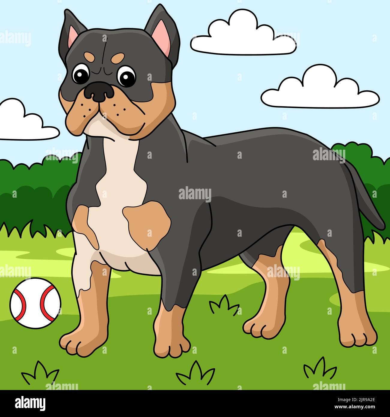 American Bully Vector Art, Icons, and Graphics for Free Download