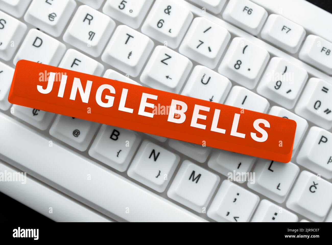 Conceptual display Jingle Bells. Concept meaning Most famous