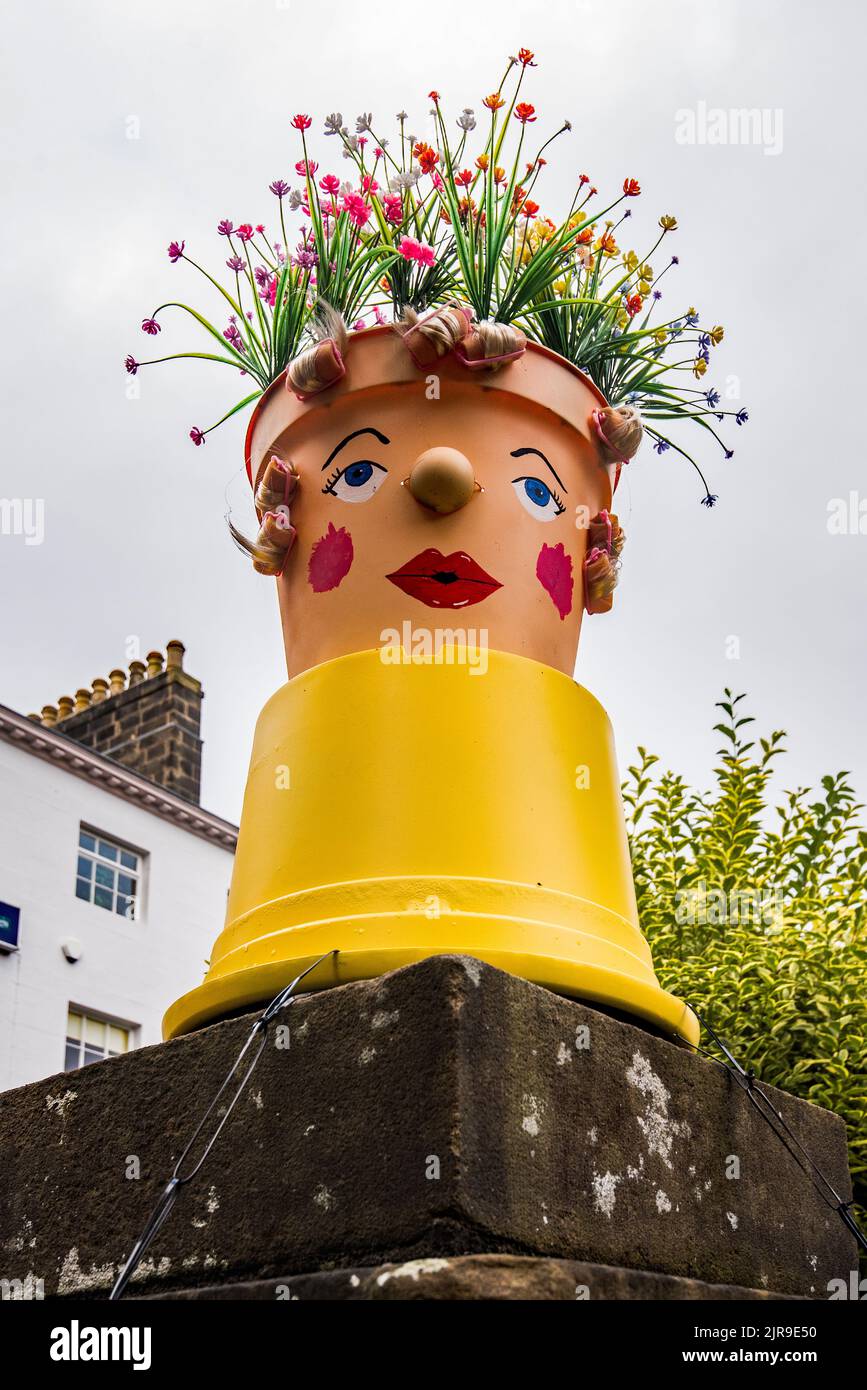 Settle Flowerpot Festival 2022 Stock Photo Alamy