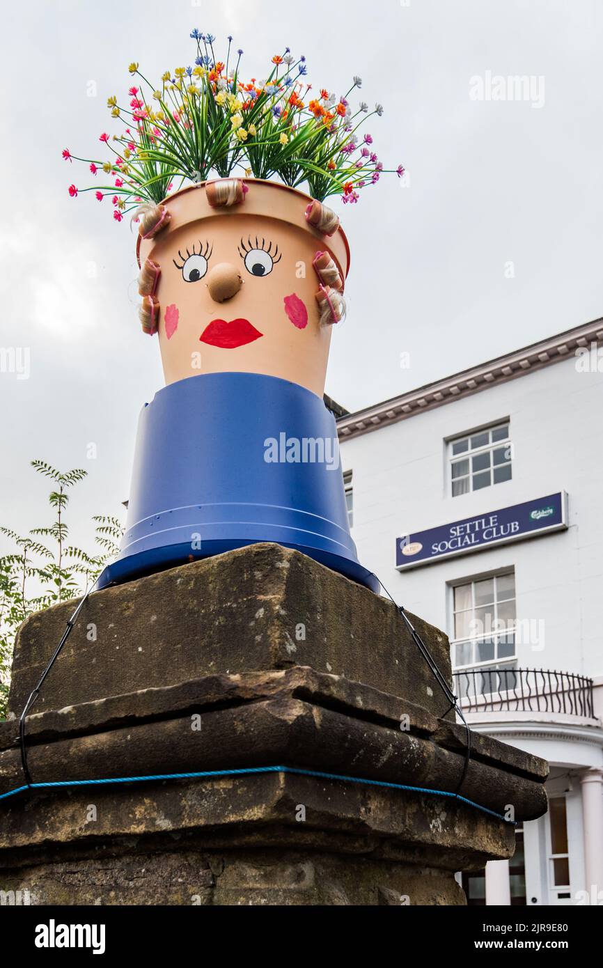 Settle Flowerpot Festival 2022 Stock Photo Alamy