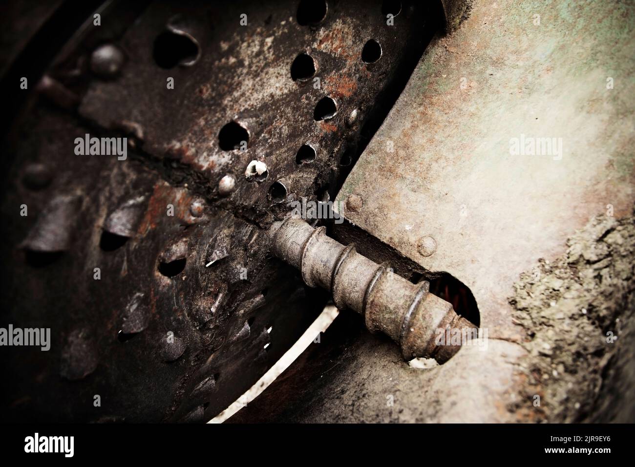 Vintage Wrekin Root Cutter agricultural machine, for chopping turnips