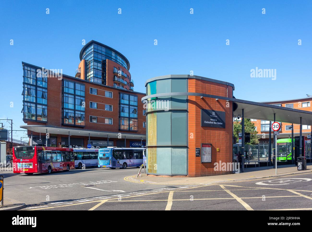 Chelmsford Bus Station, Duke Street, Chelmsford, Essex, England, United