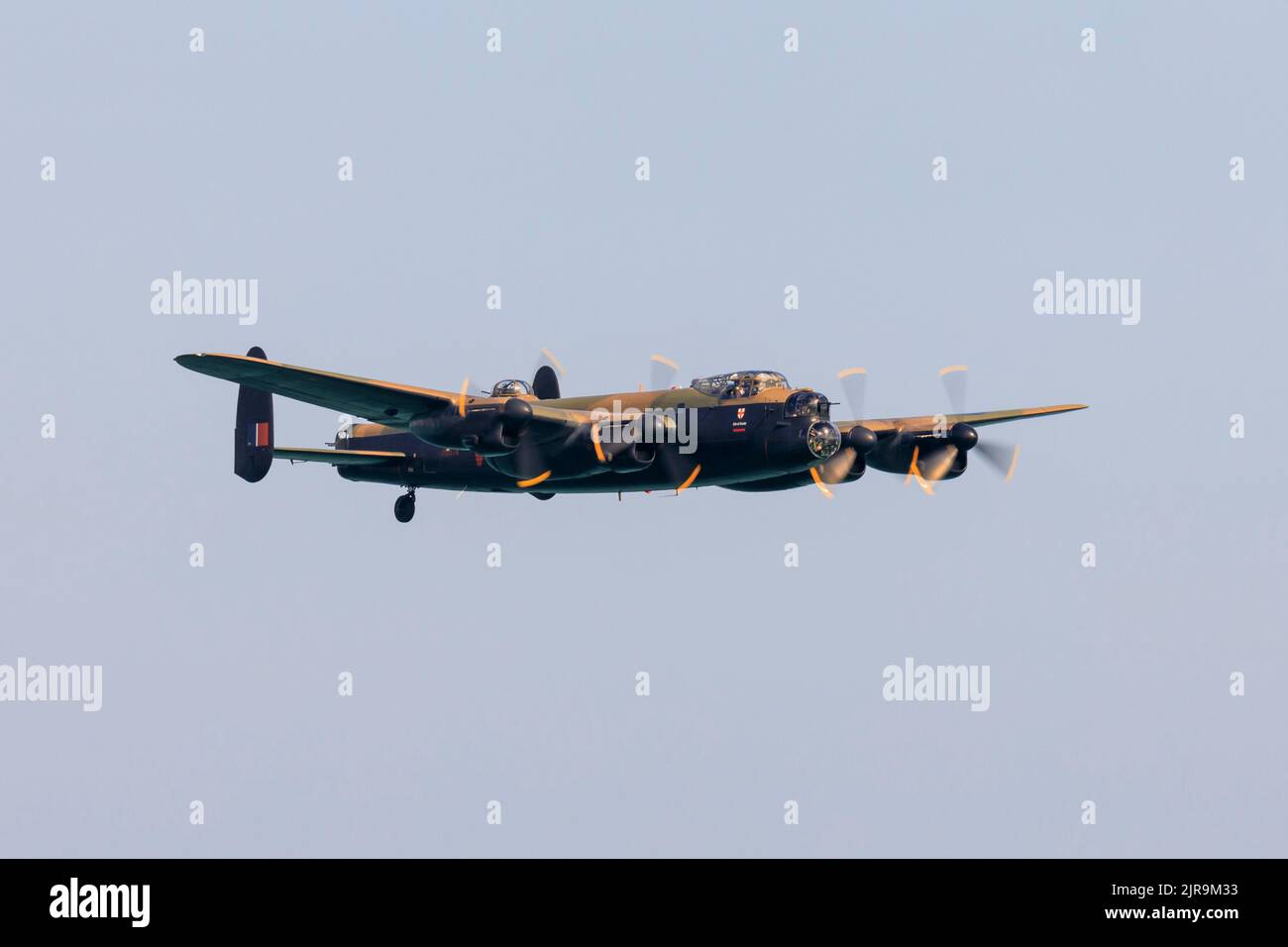 Lancaster bomber Stock Photo