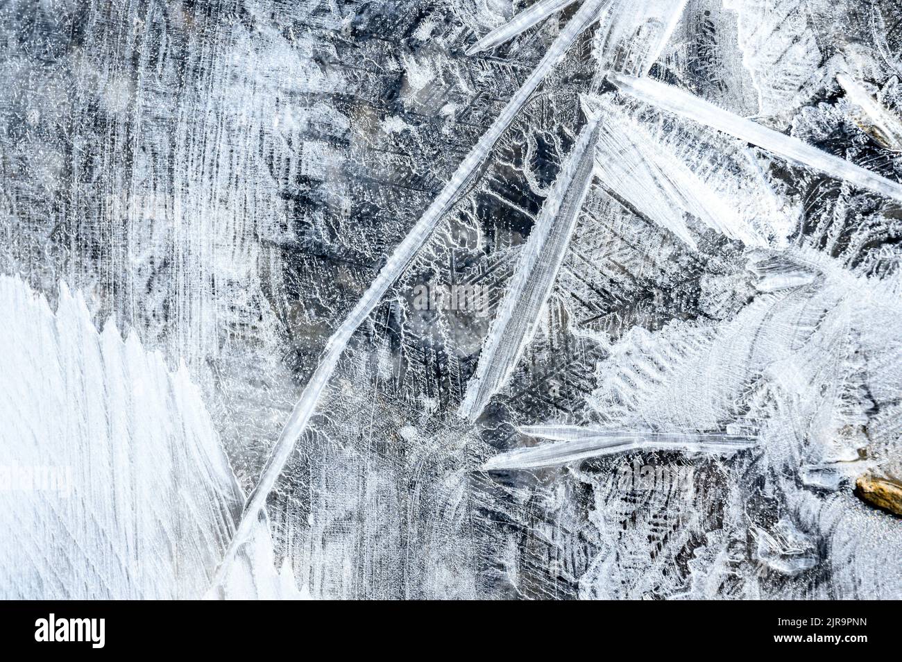 Window frost background structure Stock Photo Alamy