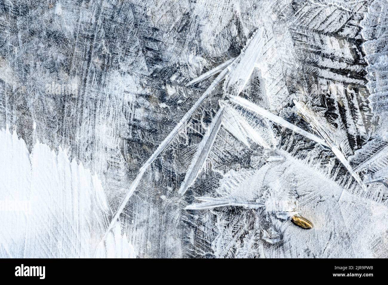 Window frost background structure Stock Photo Alamy