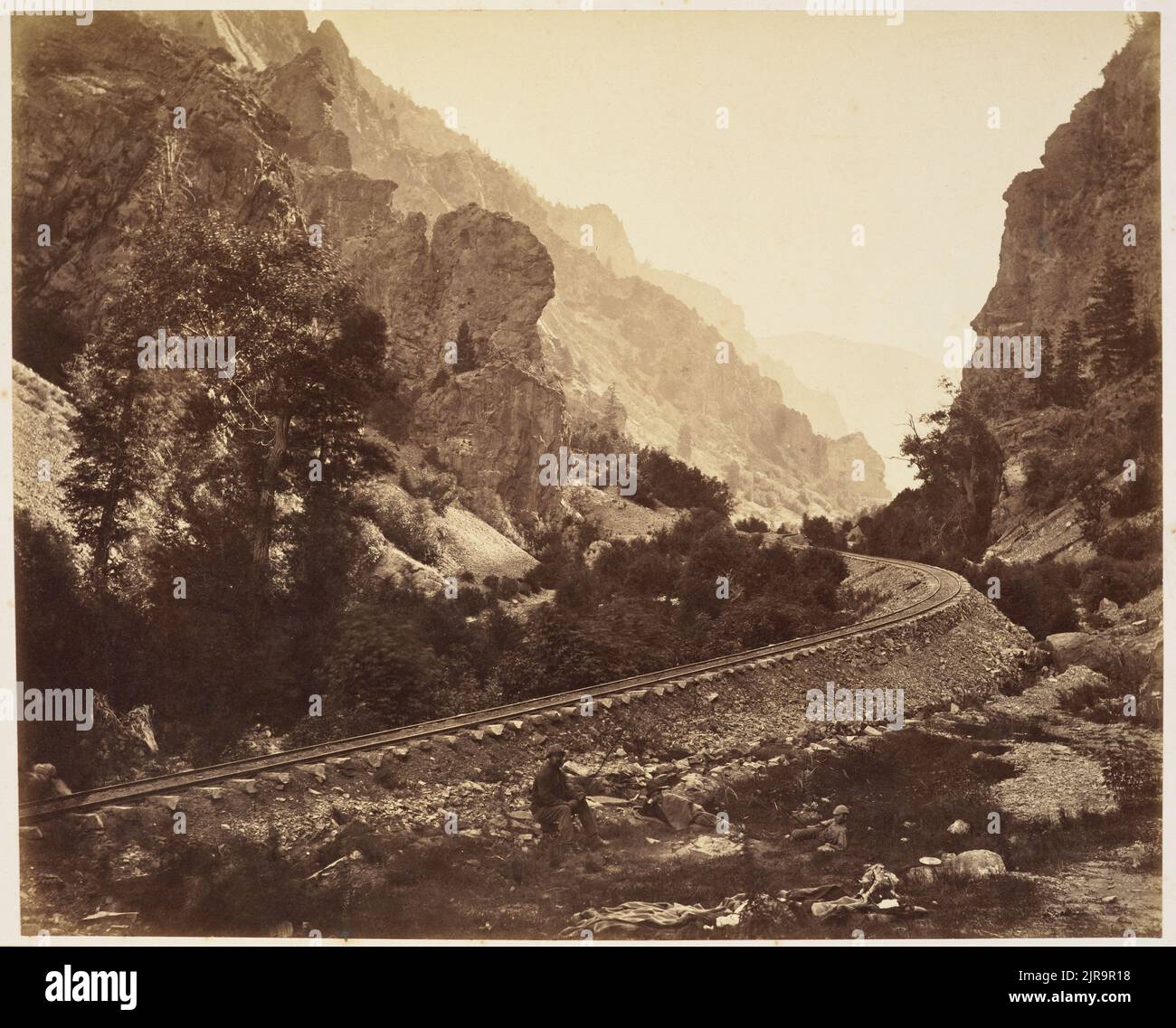 American Fork, Utah. From the album American Photographs, circa 1869