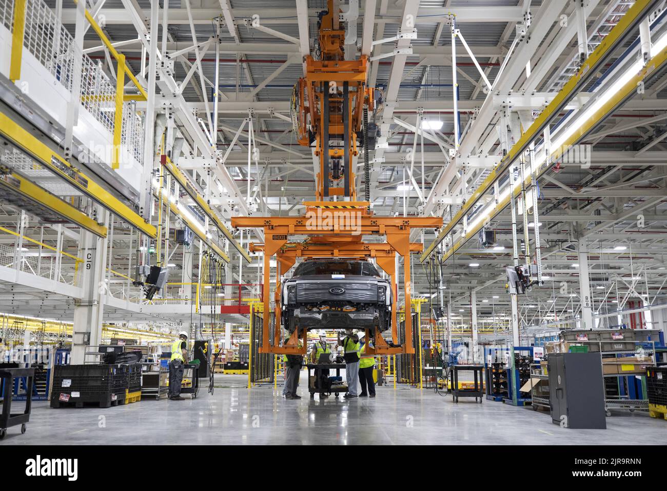 United States, Michigan, Dearborn Ford Rouge Electric Vehicle Center