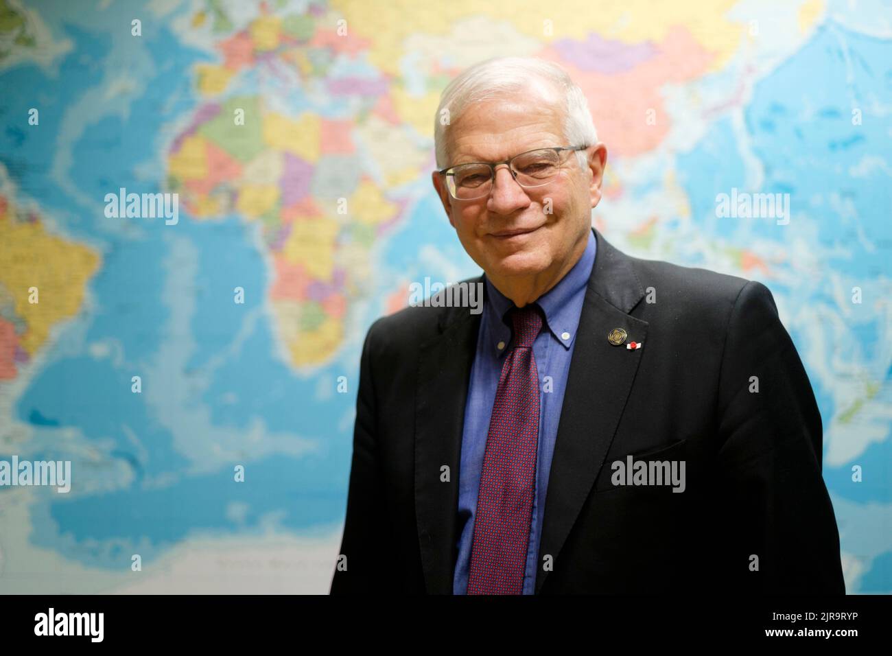 February 23, 2022, Josep Borrell Fontelles, High Representative of the Union for Foreign Affairs and Security and Vice President of the European Commi Stock Photo