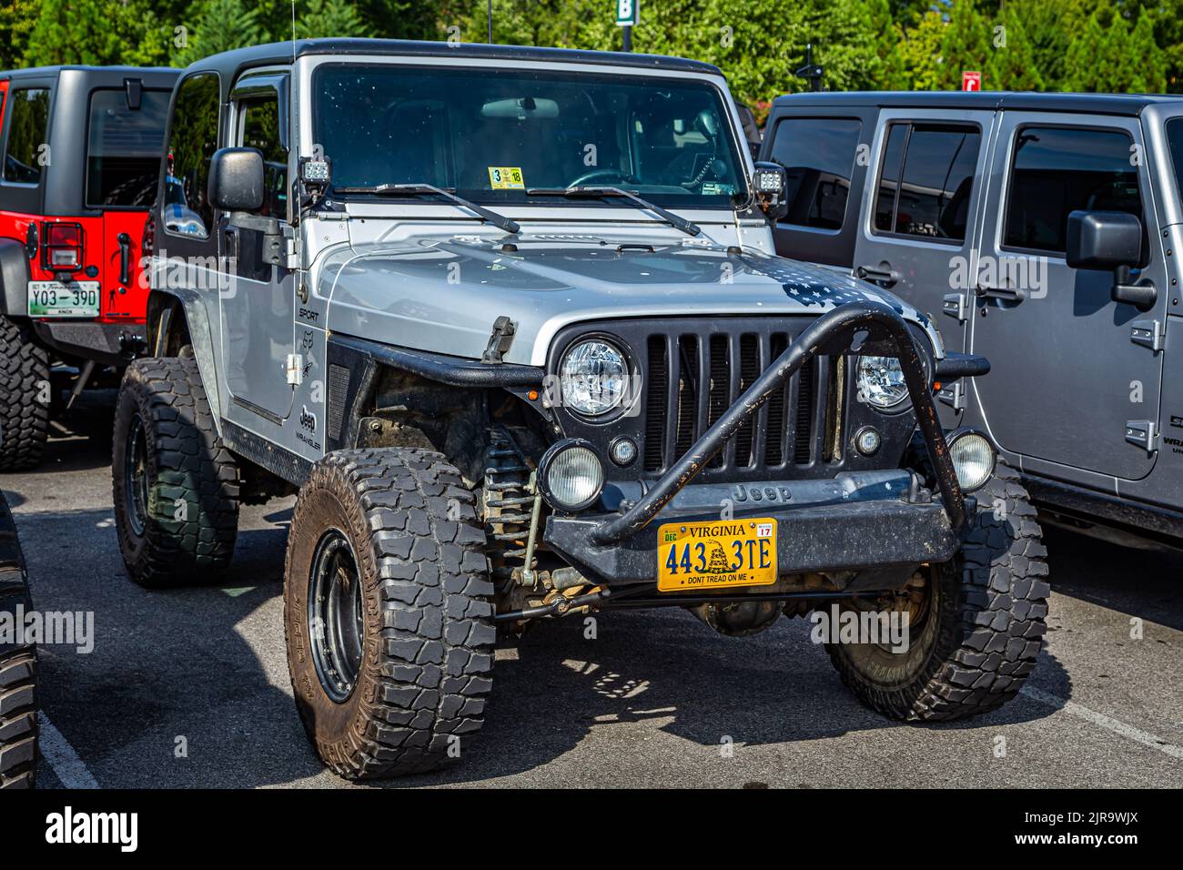 Pigeon TN August 25, 2017 Modified Jeep Wrangler Sport TJ