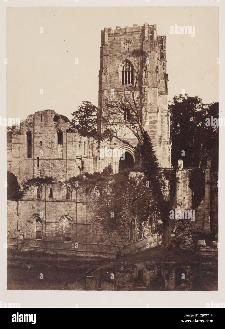The church and chapter house from the album hi-res stock photography ...