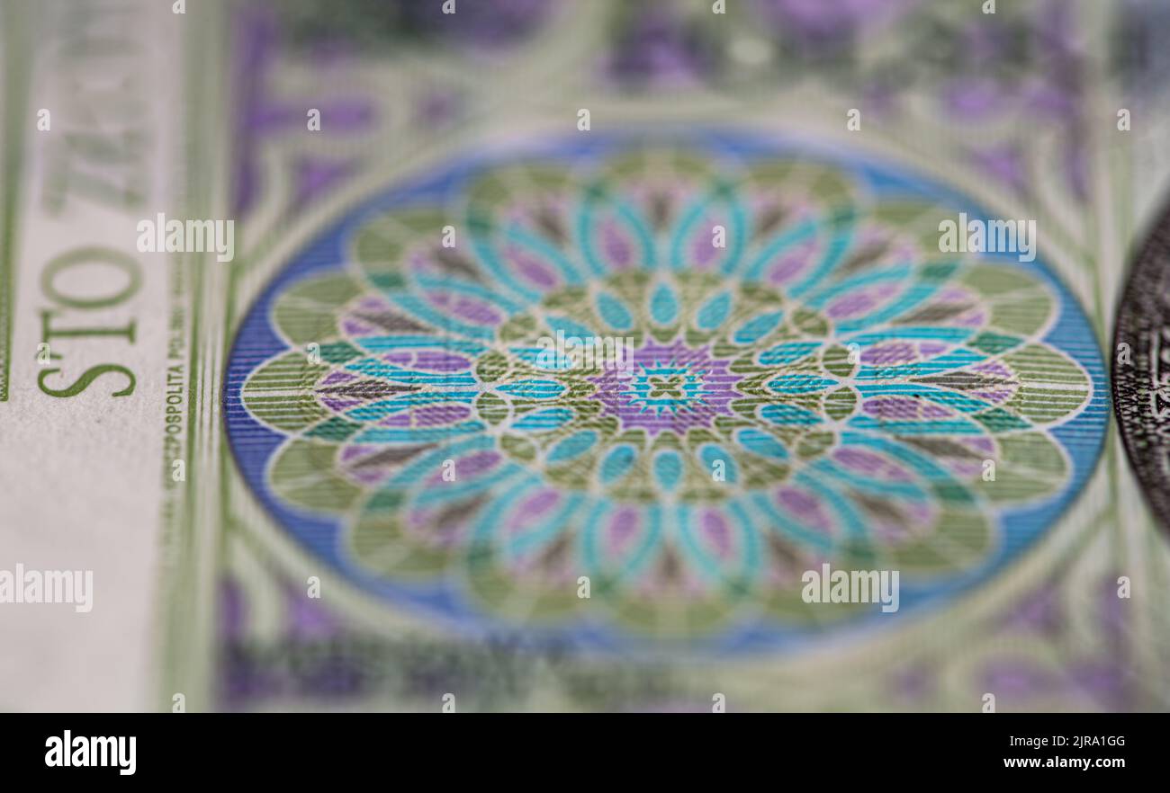 obverse-of-100-polish-zloty-banknote-for-design-purpose-stock-photo-alamy