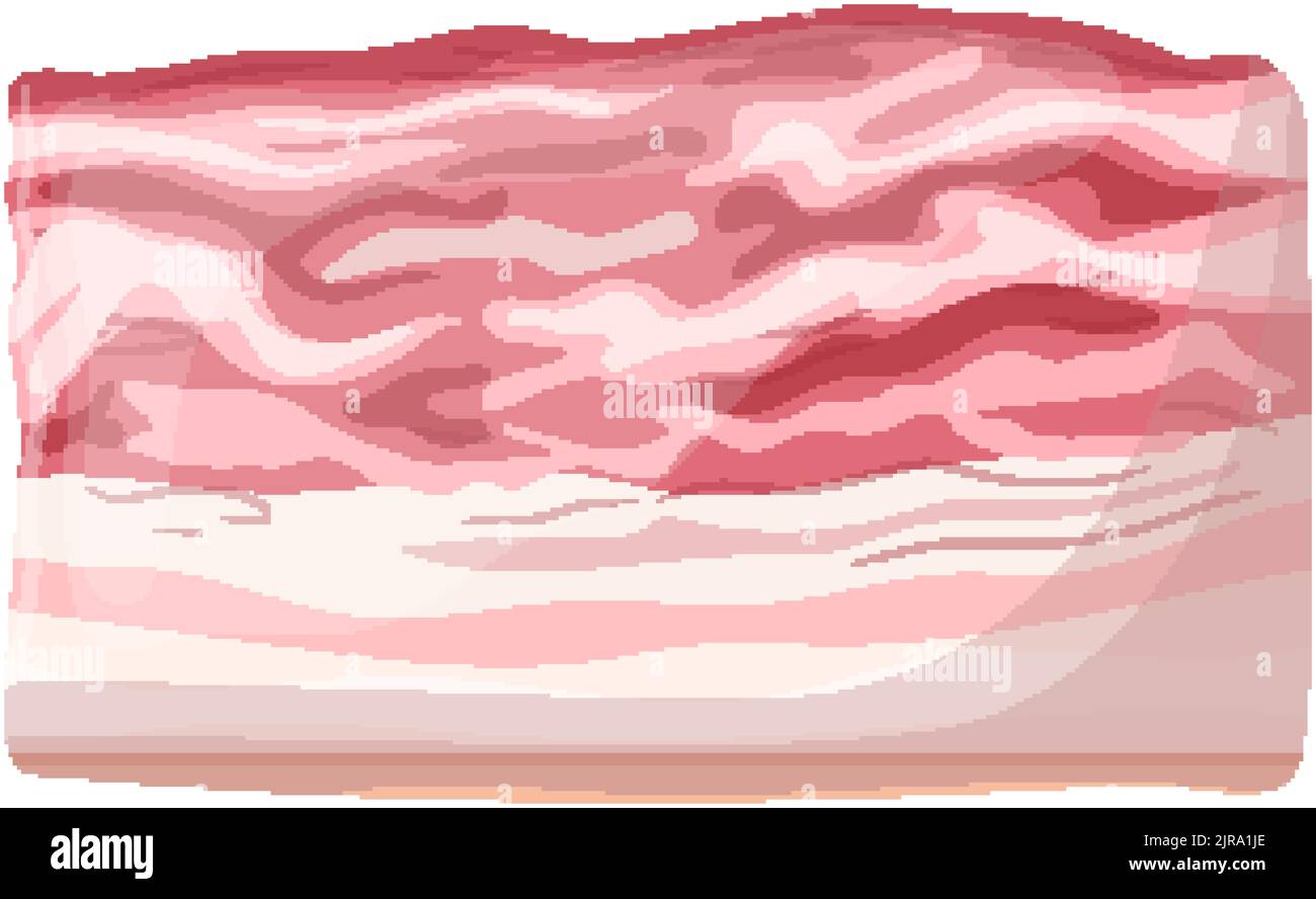 pork meat cartoon vector illustration Stock Vector Image & Art Alamy