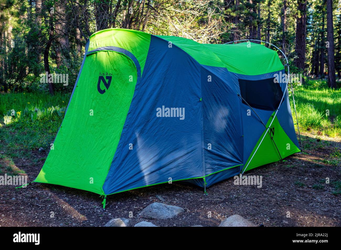 Woods tent hi-res stock photography and images - Alamy