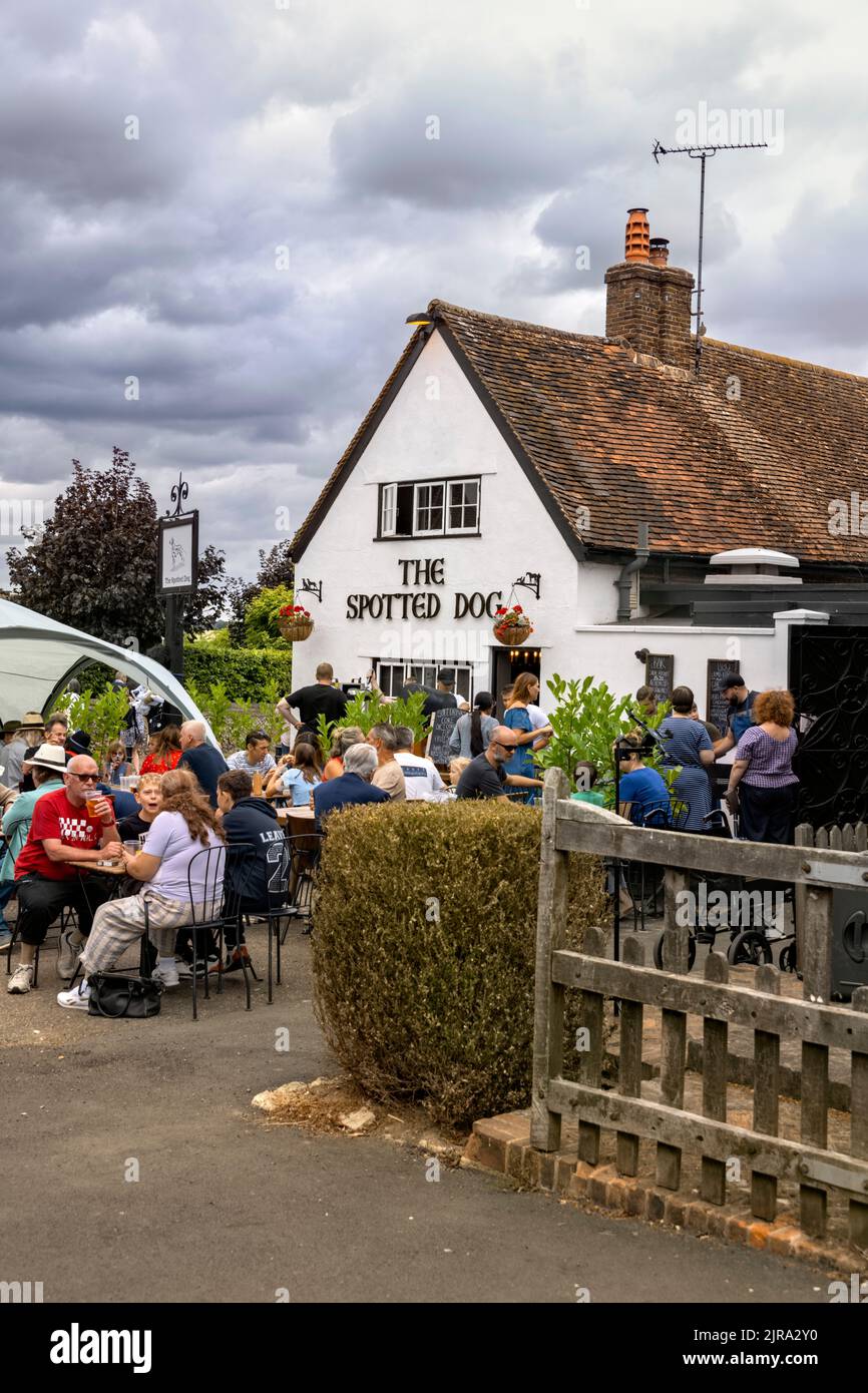 The Spotted Dog Pub, Flamstead, Hertfordshire UK Stock Photo Alamy