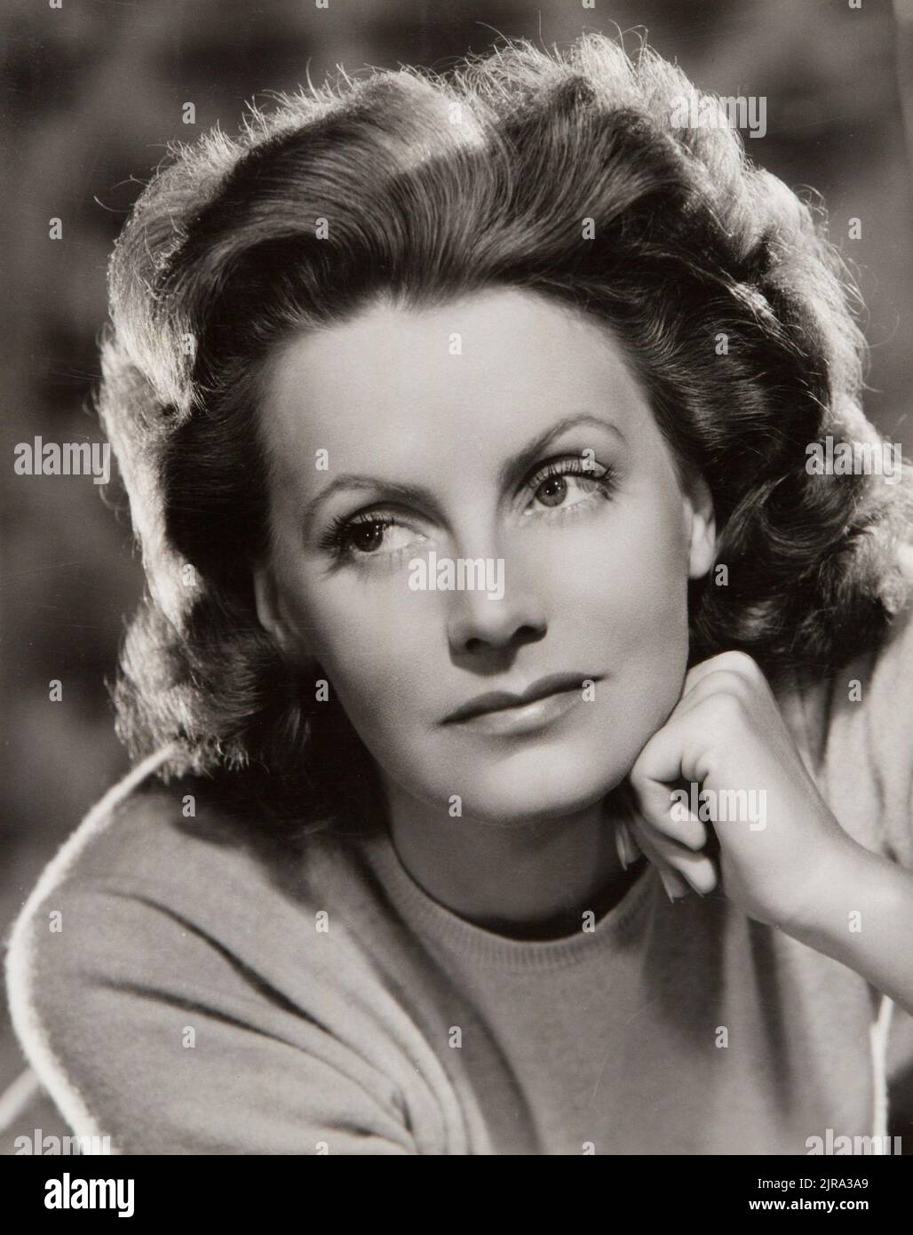 Greta Garbo in Two-Faced Woman by Clarence Bull (MGM, 1941). Portrait Photo Stock Photo