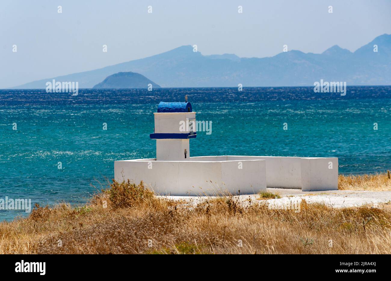 A view at Kardamaina, Kos, Greece. Stock Photo