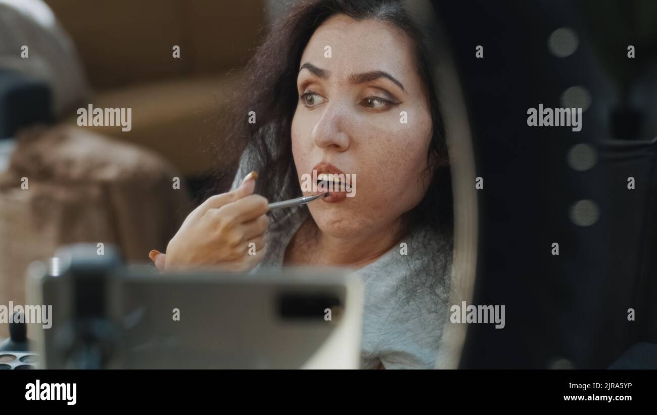 Female blogger disability streaming live hi-res stock photography and ...