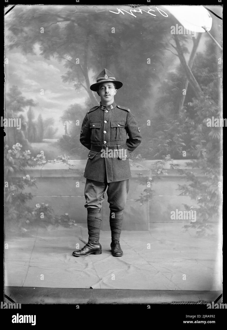 James Hall Boyd, 1918, Wellington, by Berry & Co. Stock Photo