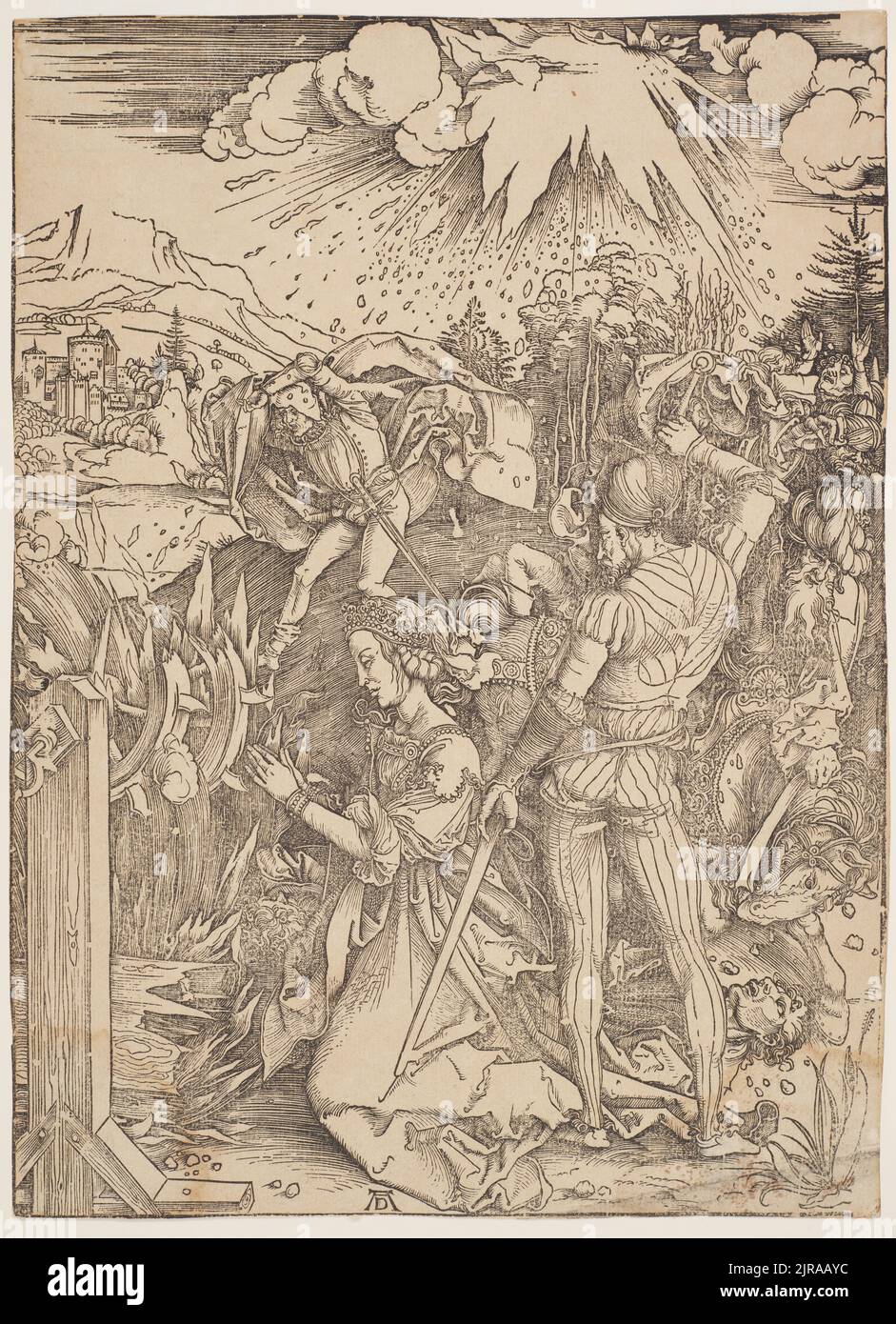 Martyrdom of st catherine hi-res stock photography and images - Alamy