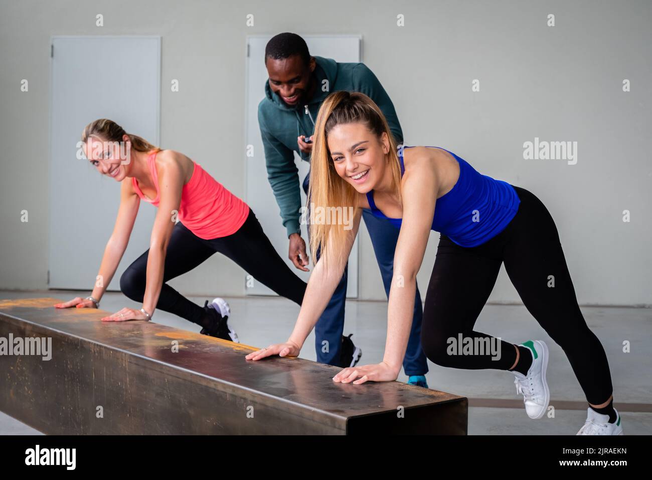 Women training center hires stock photography and images Alamy