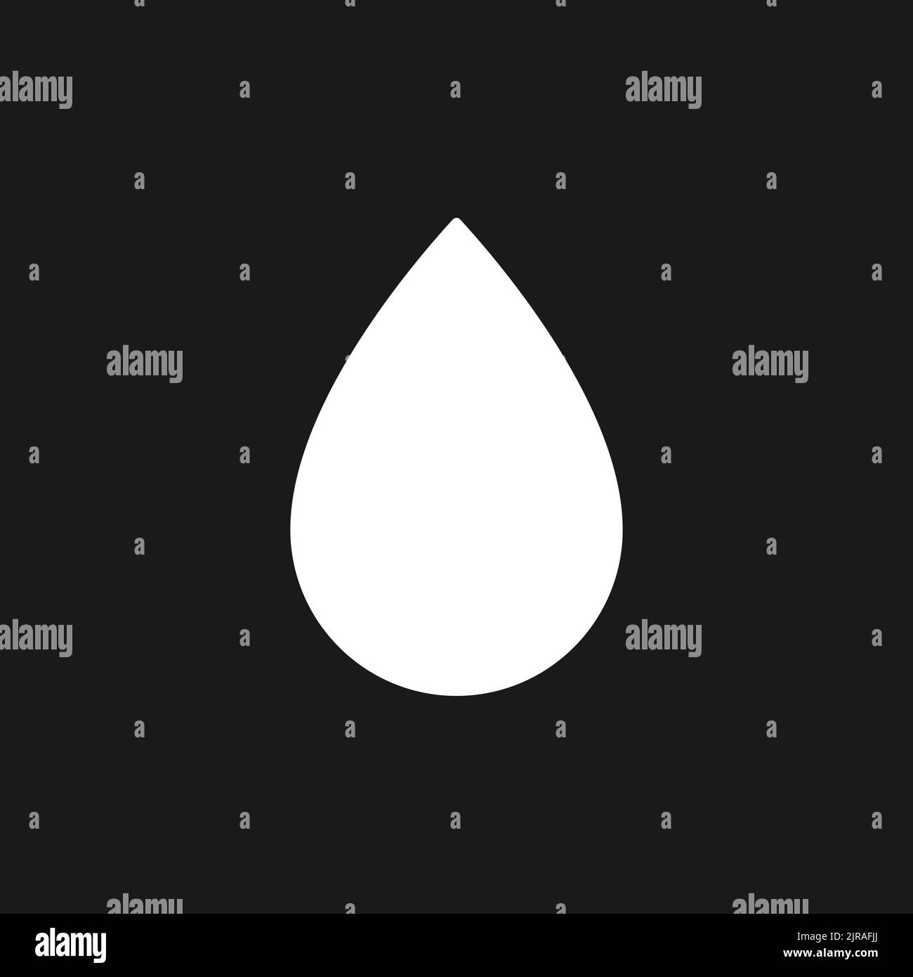 Blur dark mode glyph ui icon Stock Vector