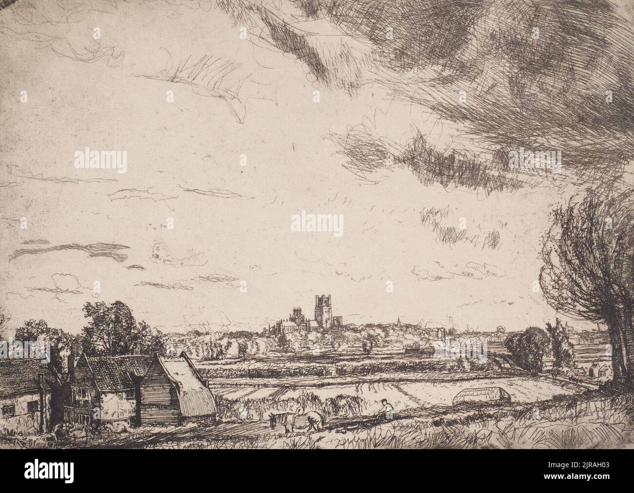 Stuntney Ely from Stuntney, 1916, United Kingdom, by Henry Brown. Gift of Mrs ...