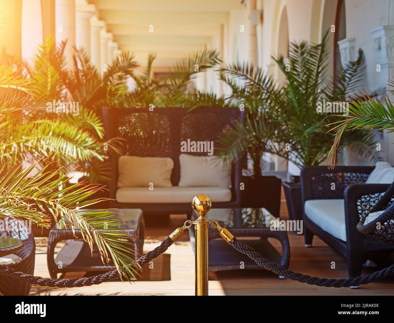Balcony terrace seating hi-res stock photography and images - Alamy