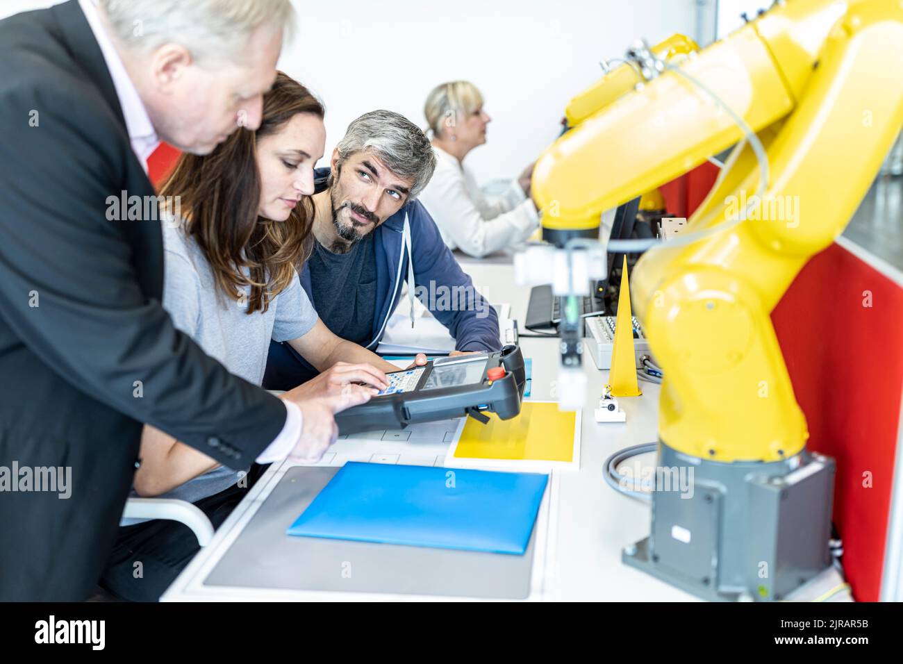 Robotik, Industrie, Deutschland Stock Photo