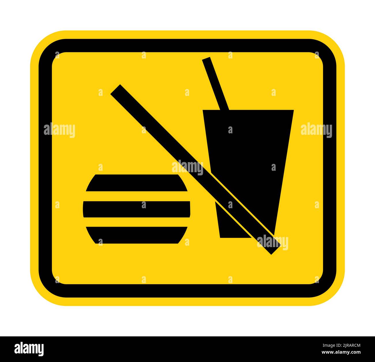 do-not-eating-or-drinking-symbol-stock-vector-image-art-alamy