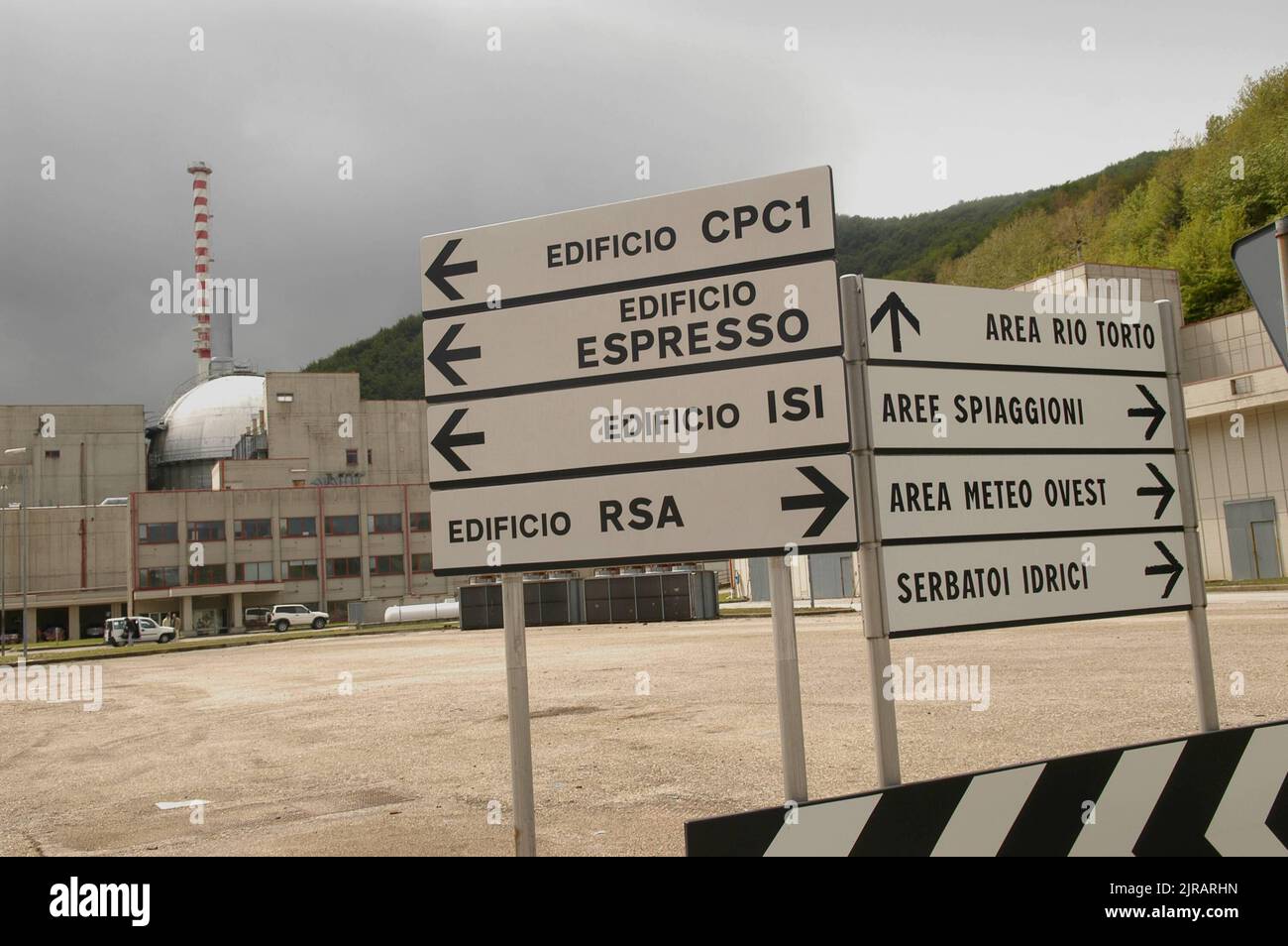 Former Brasimone Lake experimental nuclear power plant (Bologna, Italy