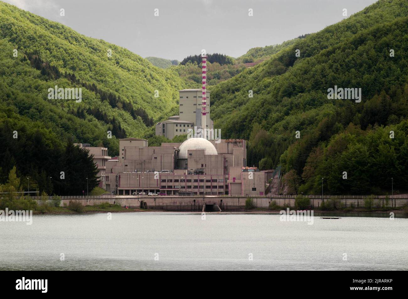Former Brasimone Lake experimental nuclear power plant (Bologna, Italy), currently converted by