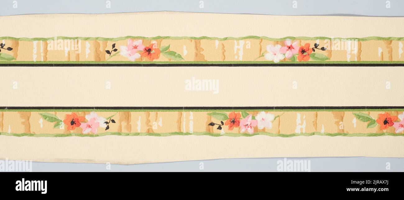 Wallpaper borders, 1930s, Canada, by Canadian Wallpaper Manufacturers