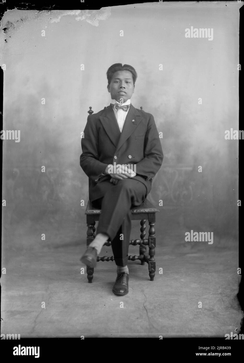 James Young, also known as Young Woon Gung, circa 1920, Wellington, by