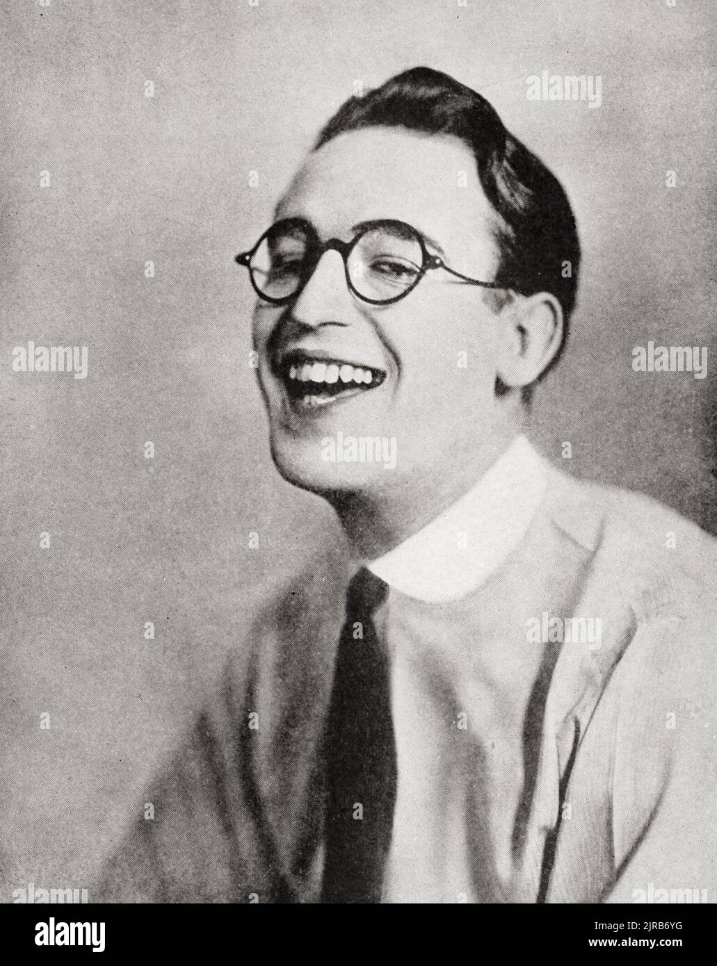 Harold Lloyd giving his famous grin in Who&rsquo;s Who on the Screen, 1920