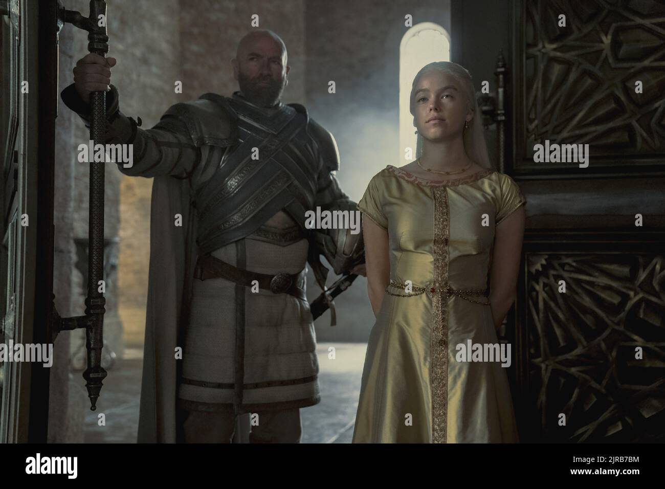 Graham McTavish, Milly Alcock, "House of the Dragon" (2022). Photo