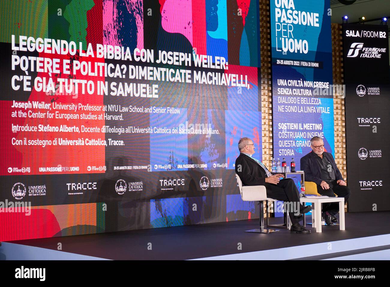 Joe Rimini Italy, Rimini, 2022/08/23 . Reading the Bible with Joseph Weiler: power ...