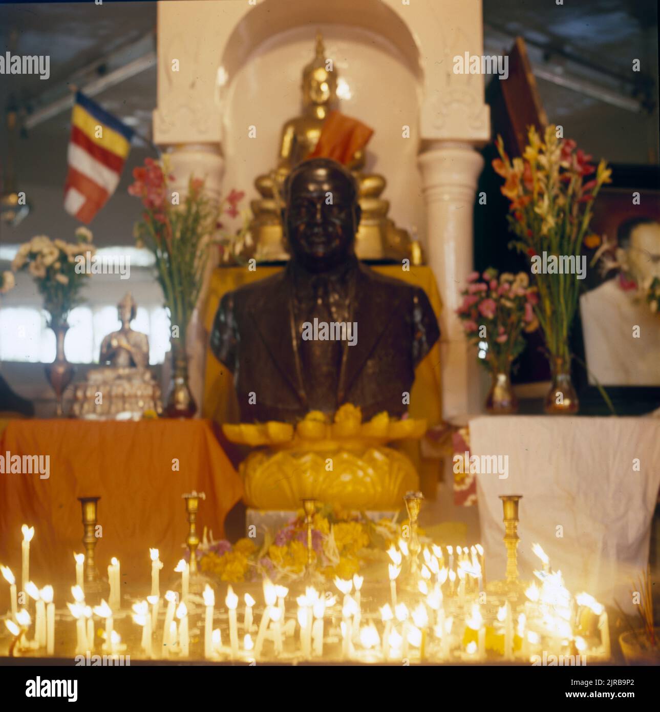 Buddha with Dr. Baba Saheb Ambedkar Stock Photo