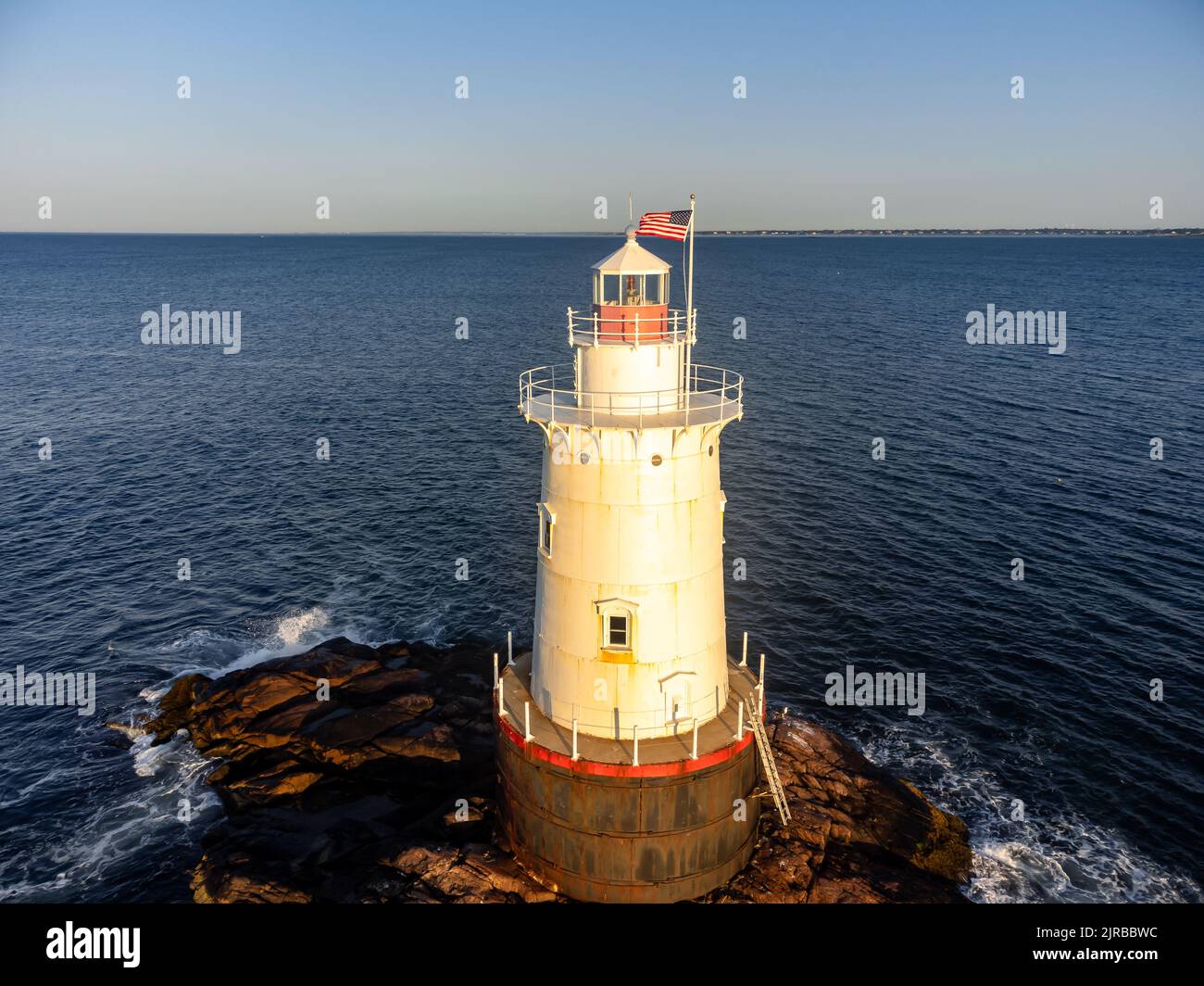 07102022 Little Compton, RI USA Early morning image of the