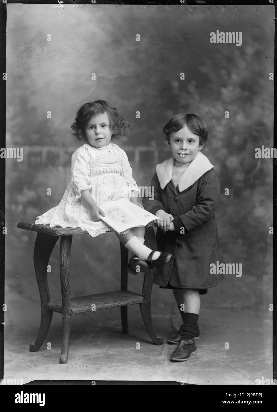 Preston, Alf and Doris Z, circa 1920, Wellington, by Berry & Co. Stock Photo