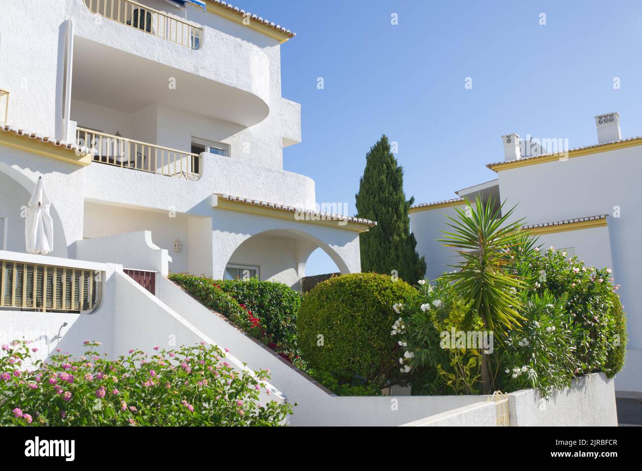 View of apartment in Algarve where Madeleine McCann disappeared in the