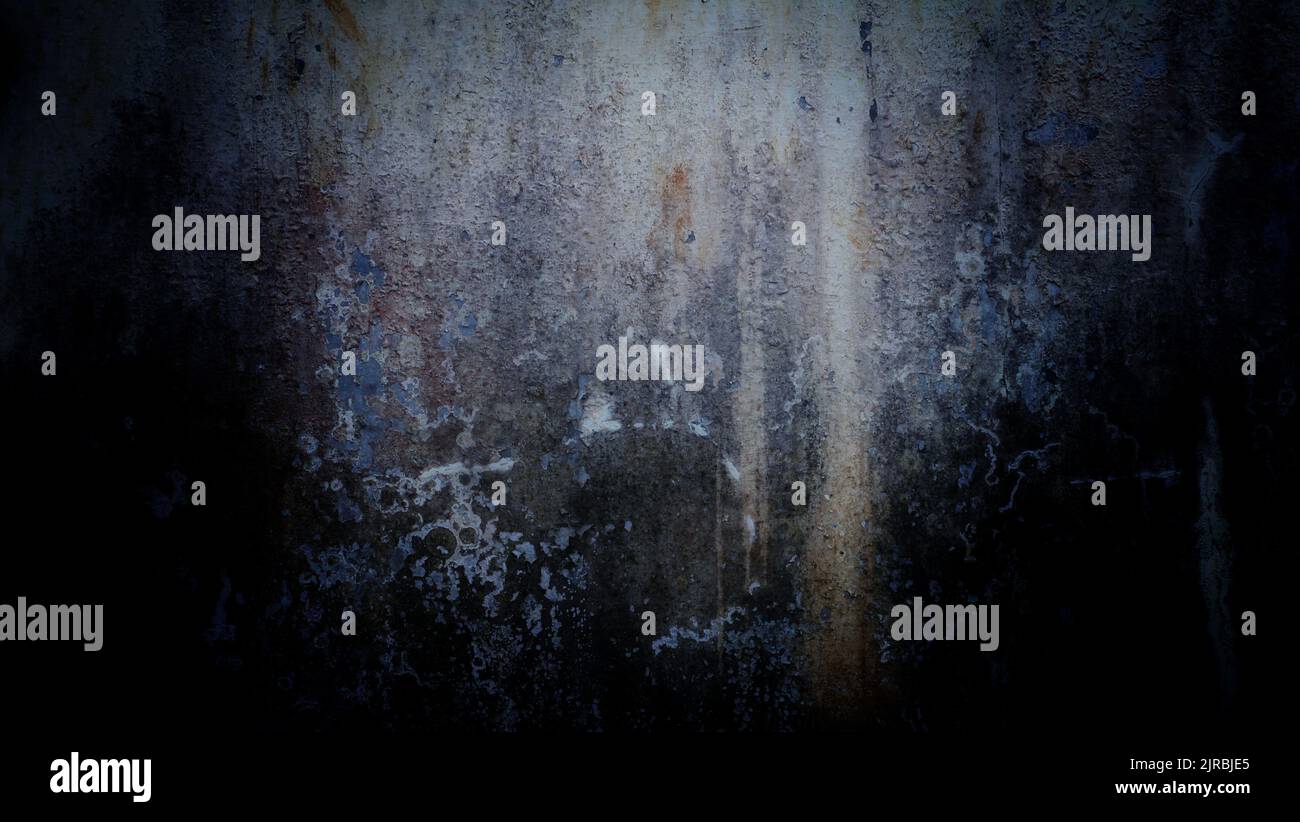 A closeup of dark grunge texture of an old weathered stone wall Stock ...