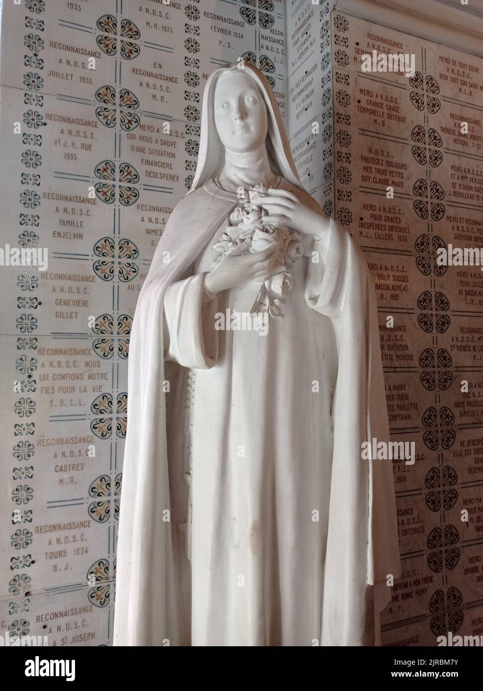 Basilique Notre Dame du Sacré Coeur, Issoudun, Indre, France Stock
