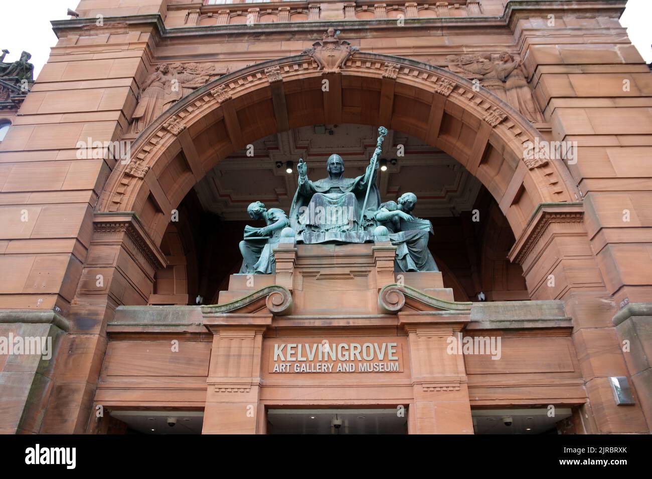 Glasgow, Scotland. Kelvingrove art Gallery and Museum Stock Photo - Alamy